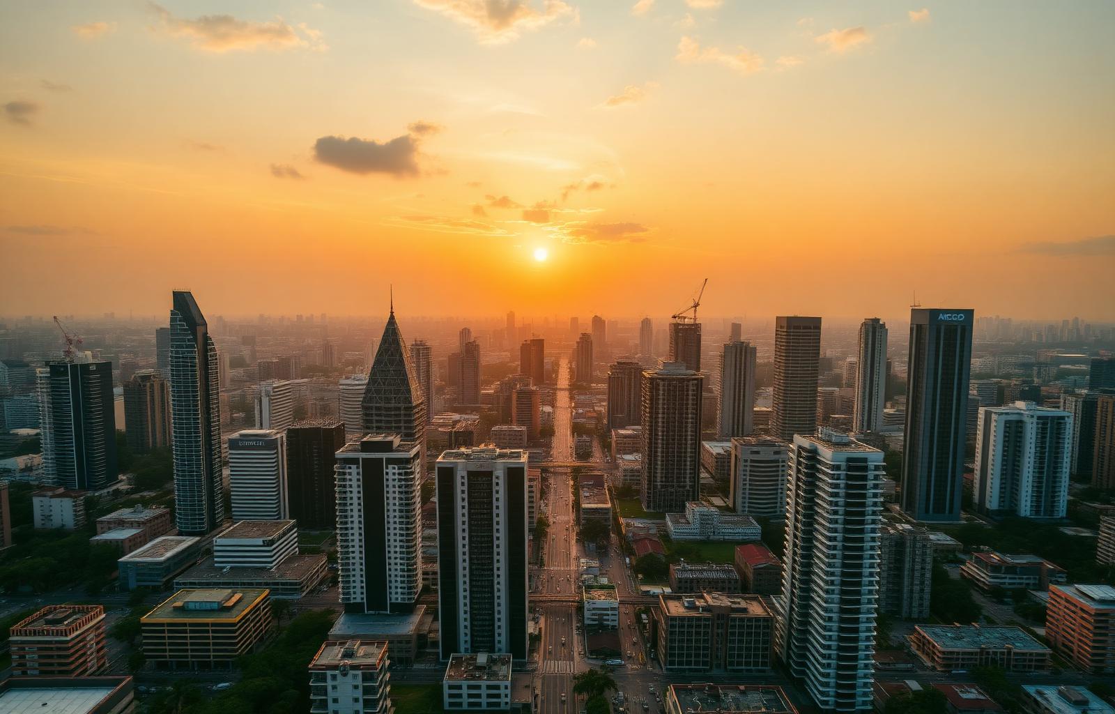 Lagos skyline